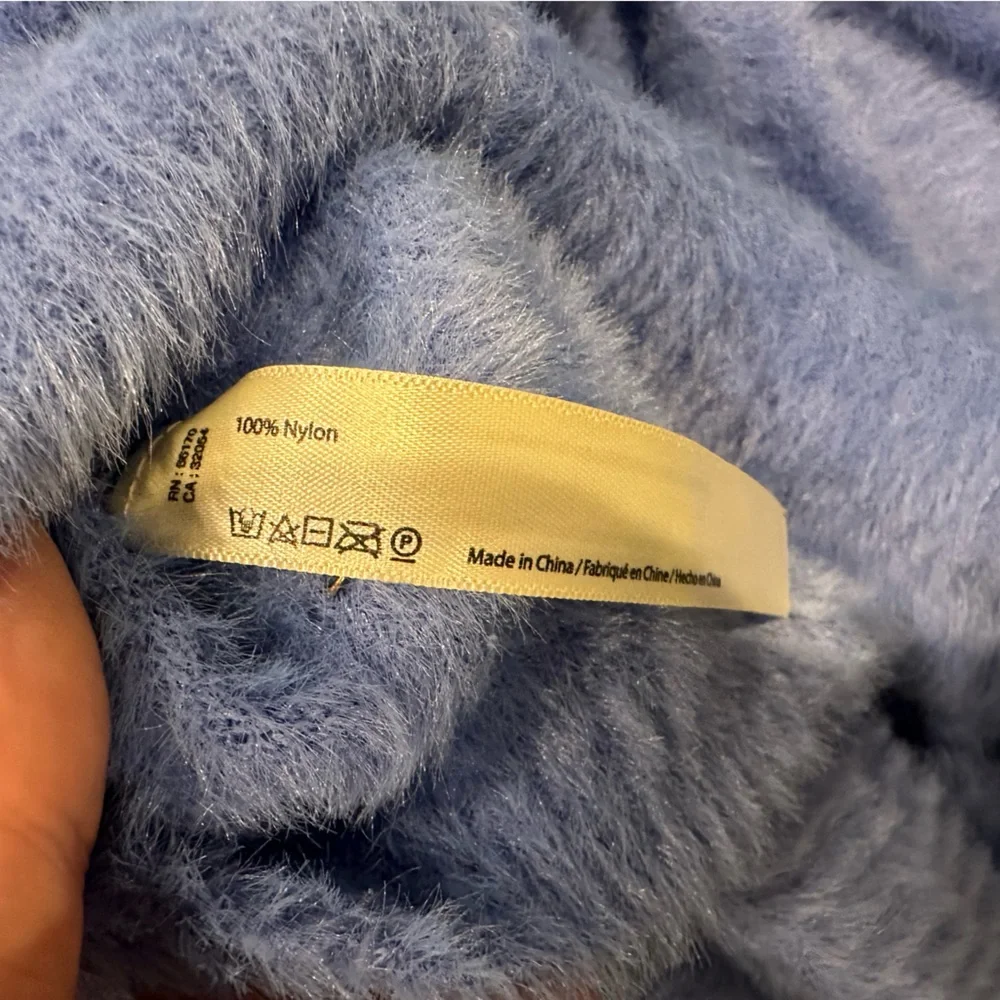 NWT Free People / FP One Cirilla sweater in Blue Iris / new;flawless - Picture 10 of 16